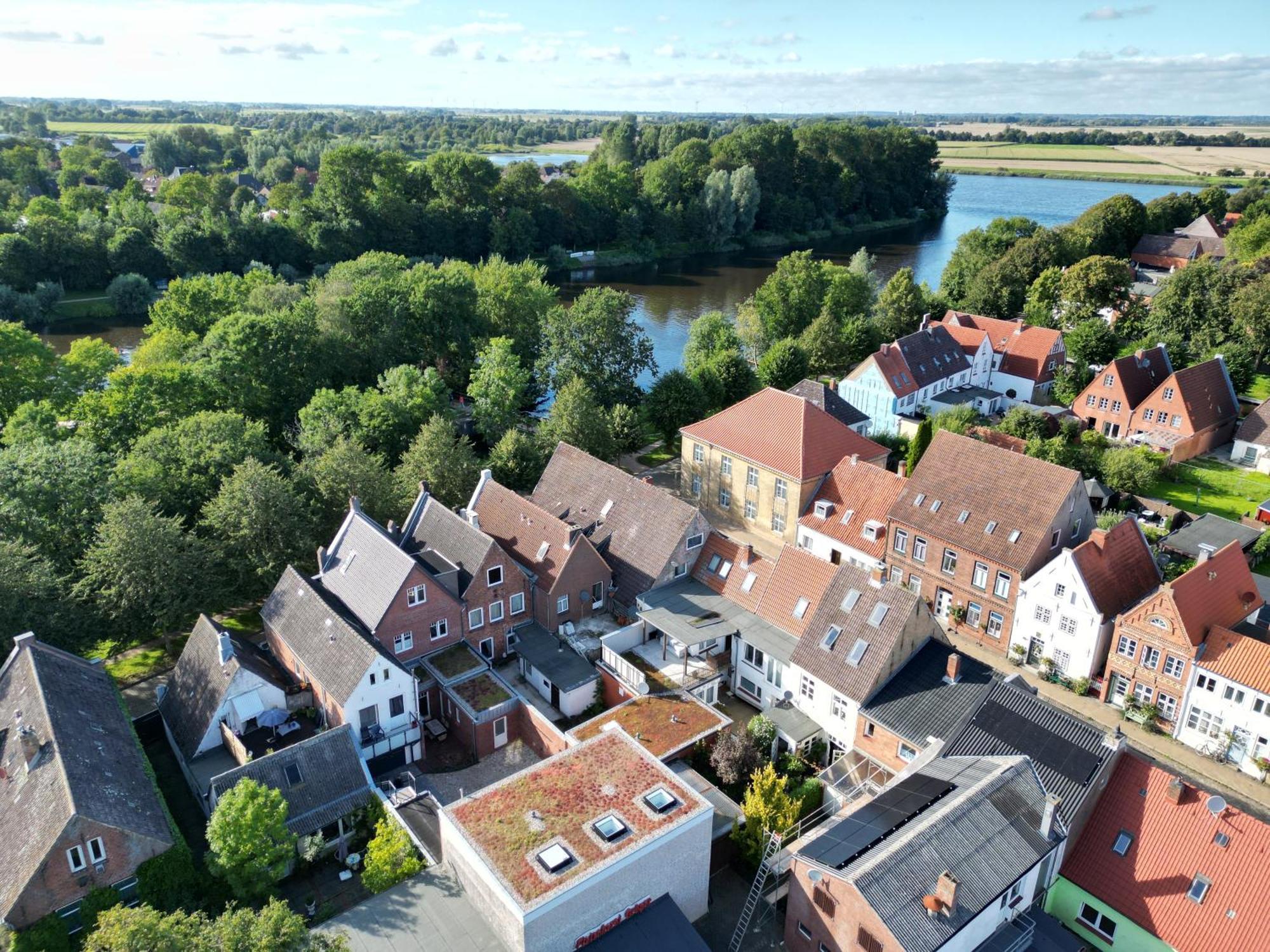 Loftwohnung 2 Simmerdeis An Der Gracht Friedrichstadt Exteriér fotografie